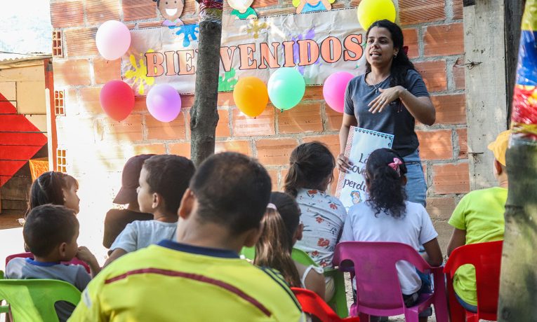 Samaritan’s Purse is teaching children in migrant communities in Colombia about God’s love for them.